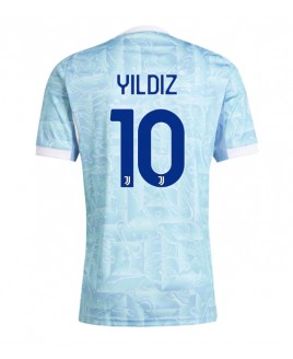 Günstige Juventus Kenan Yildiz #10 Auswärtstrikot 2025-26 Kurzarm